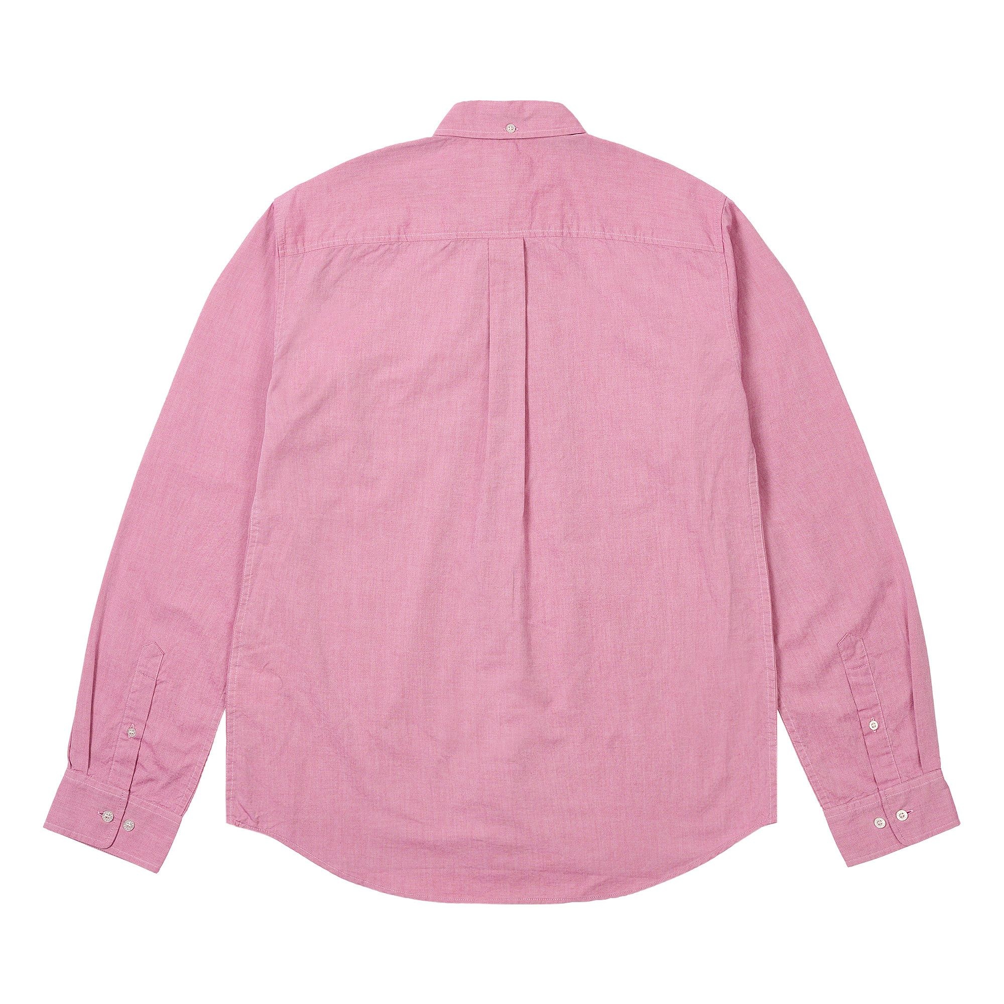 Palace Oxford Shirt 'Burgundy' - 2
