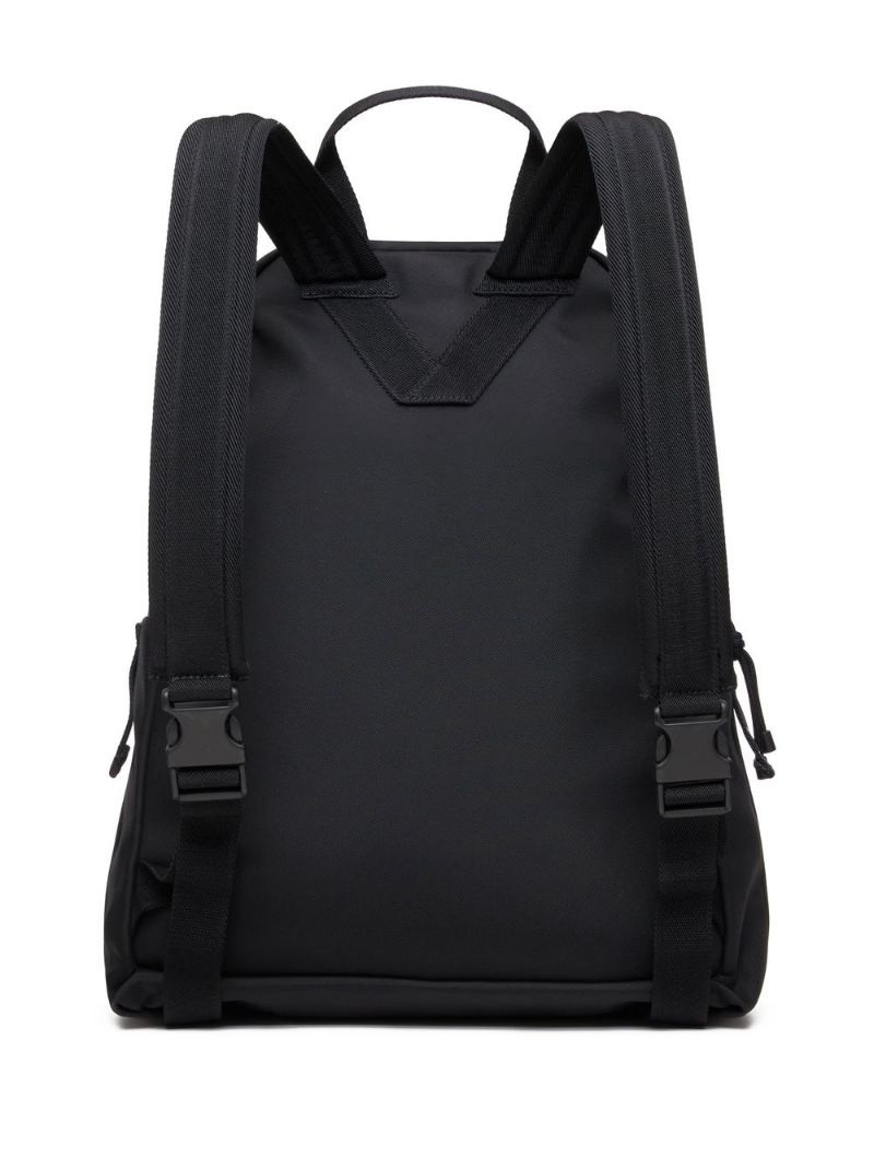 logo-patch backpack - 3