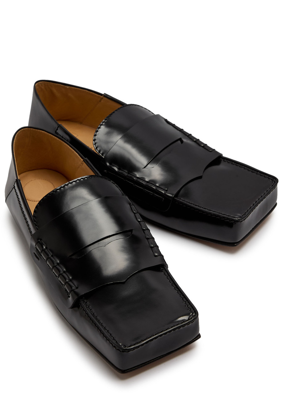 Jacquemus Les Carre Patent Leather Loafers - 3