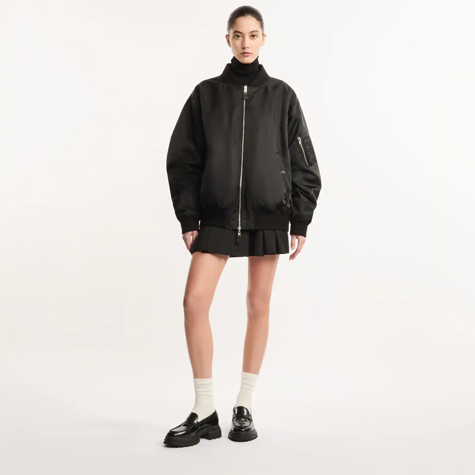 Reversible bomber jacket - 10