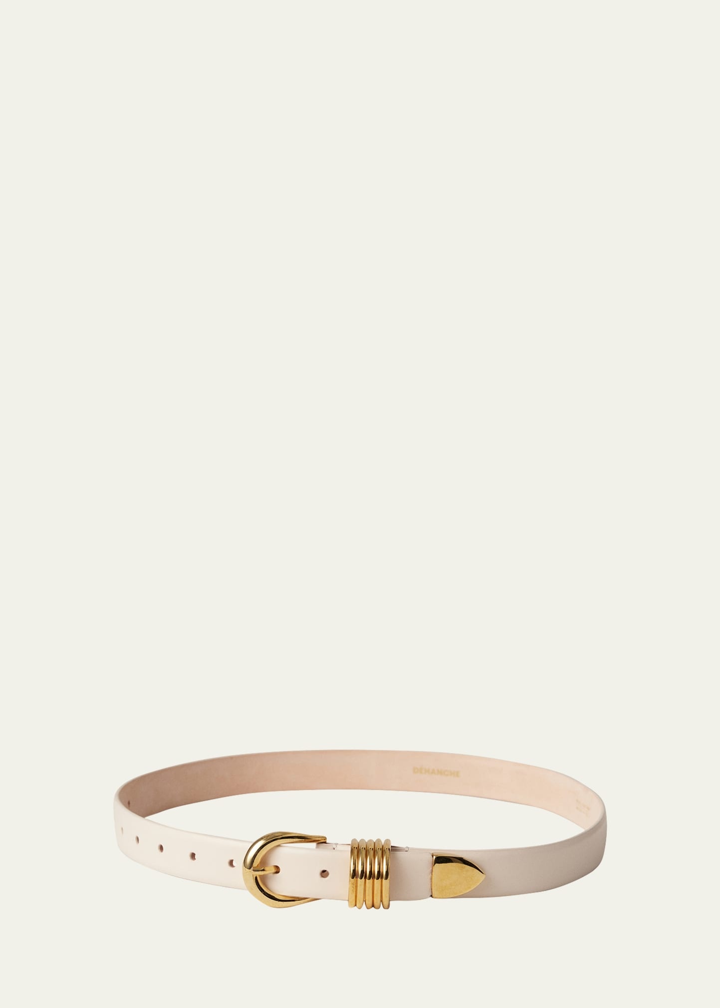 Hollyhock Triple Wrap Calf Leather Medium Belt - 1