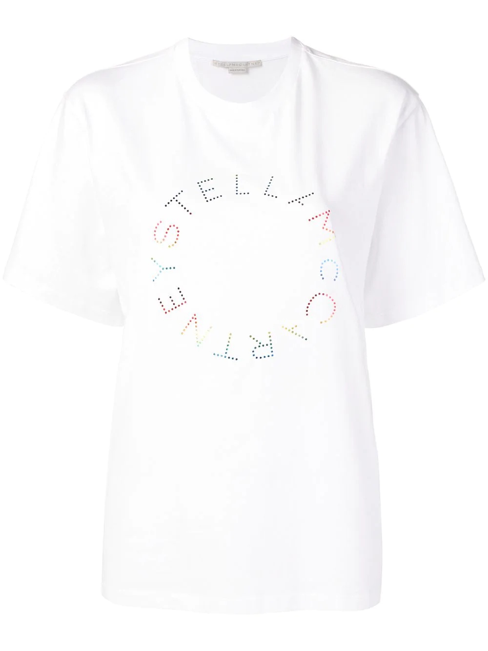 rainbow logo T-shirt - 1