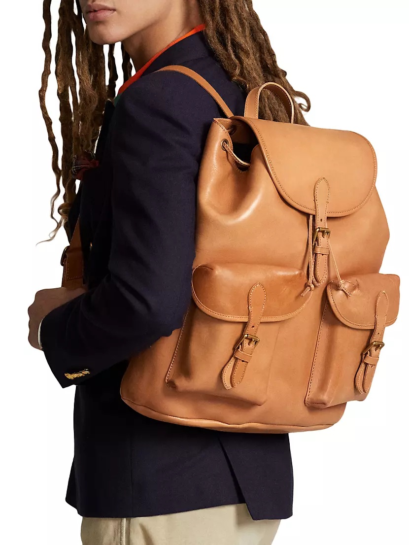Heritage Leather Backpack - 3