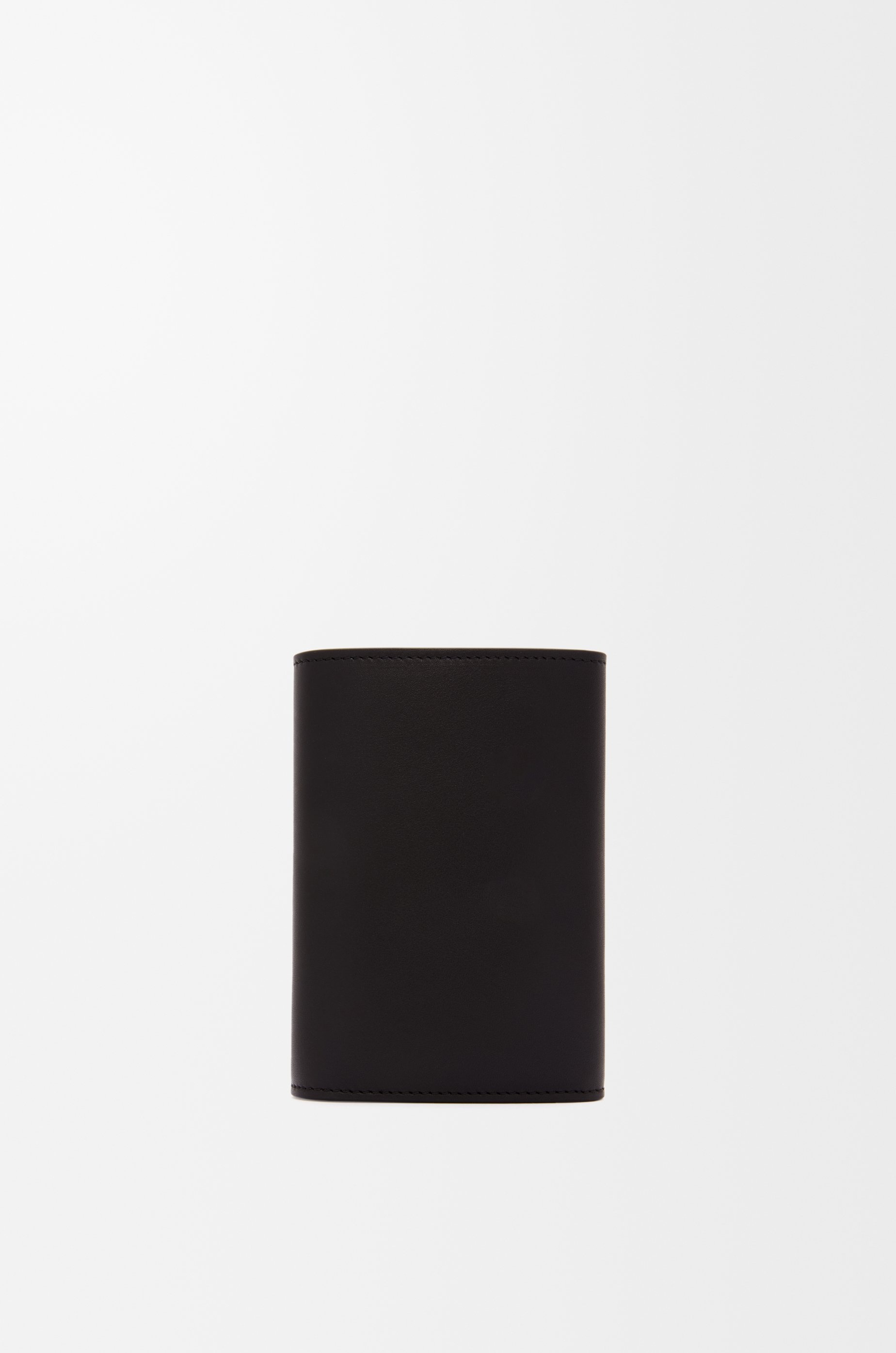 Pebble small vertical wallet in shiny nappa calfskin - 4