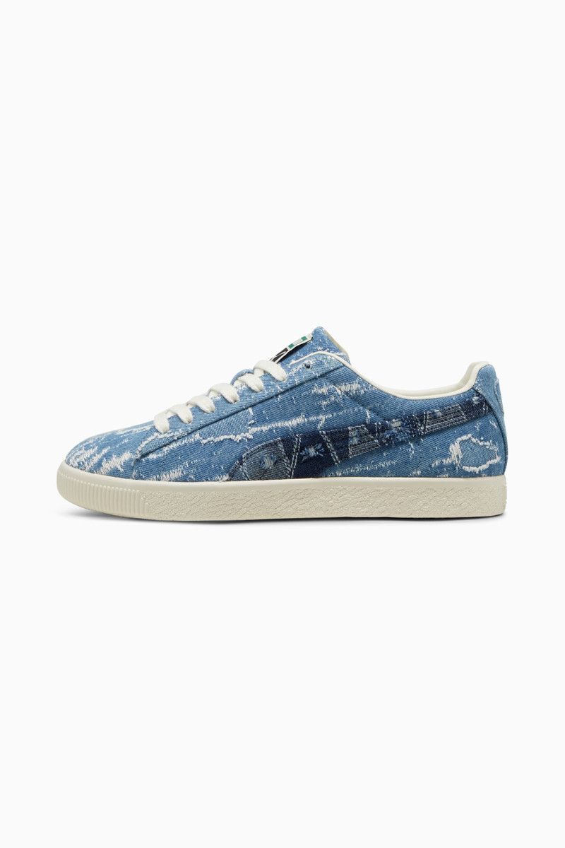 Clyde Denim Sneakers - 1