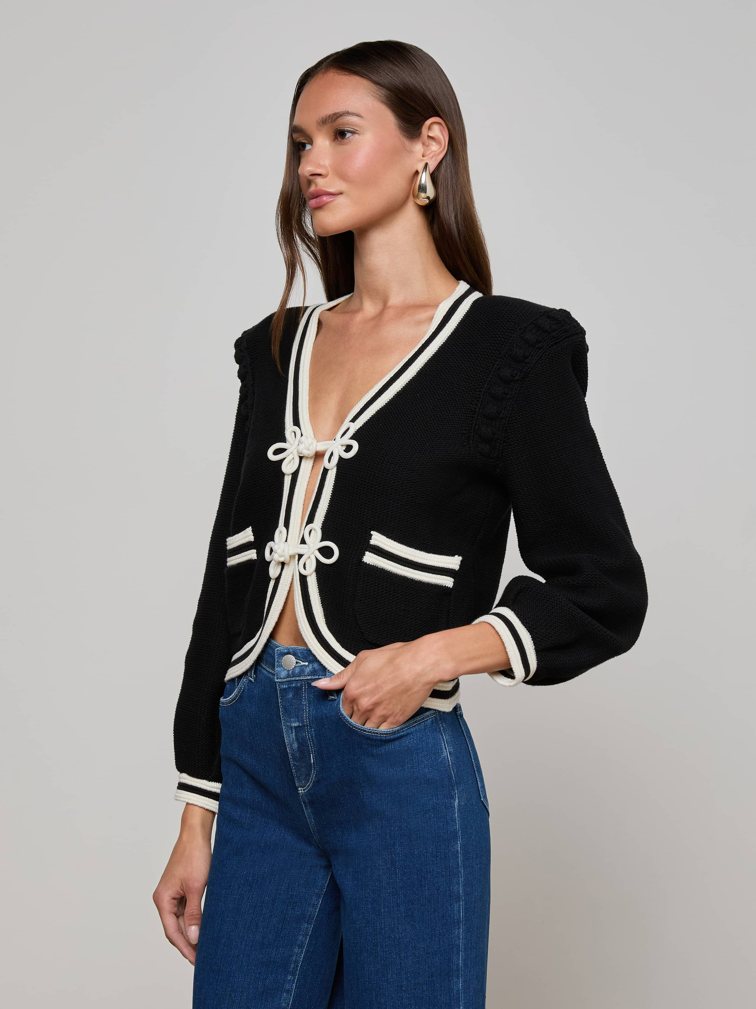 Kaito Cropped Cardigan - 3