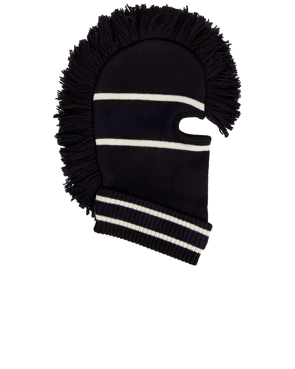 Fringe Knit Balaclava - 1