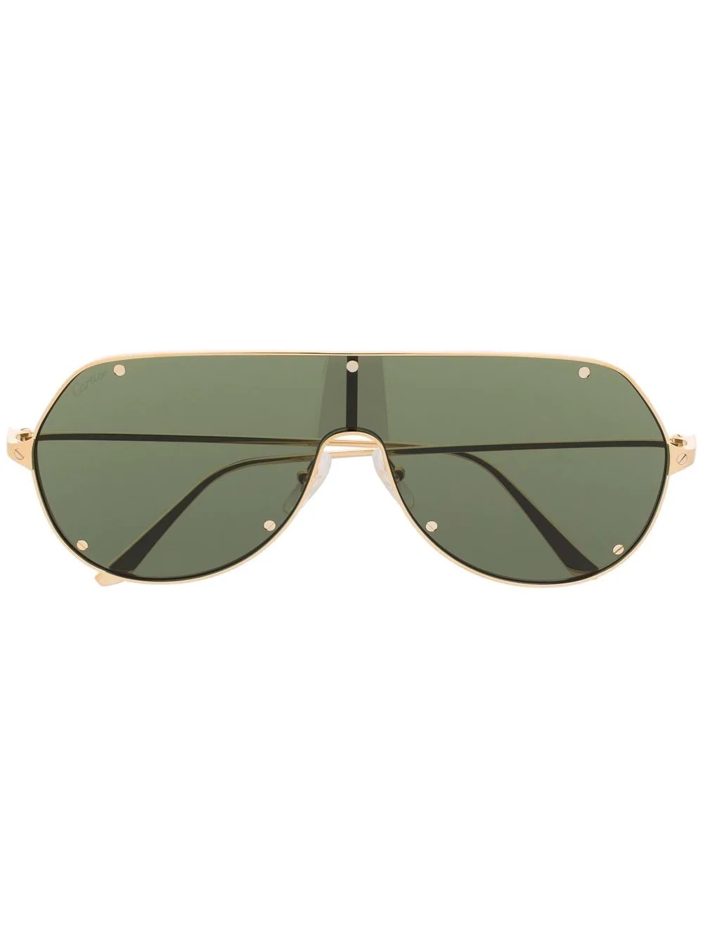 shield-frame sunglasses - 1