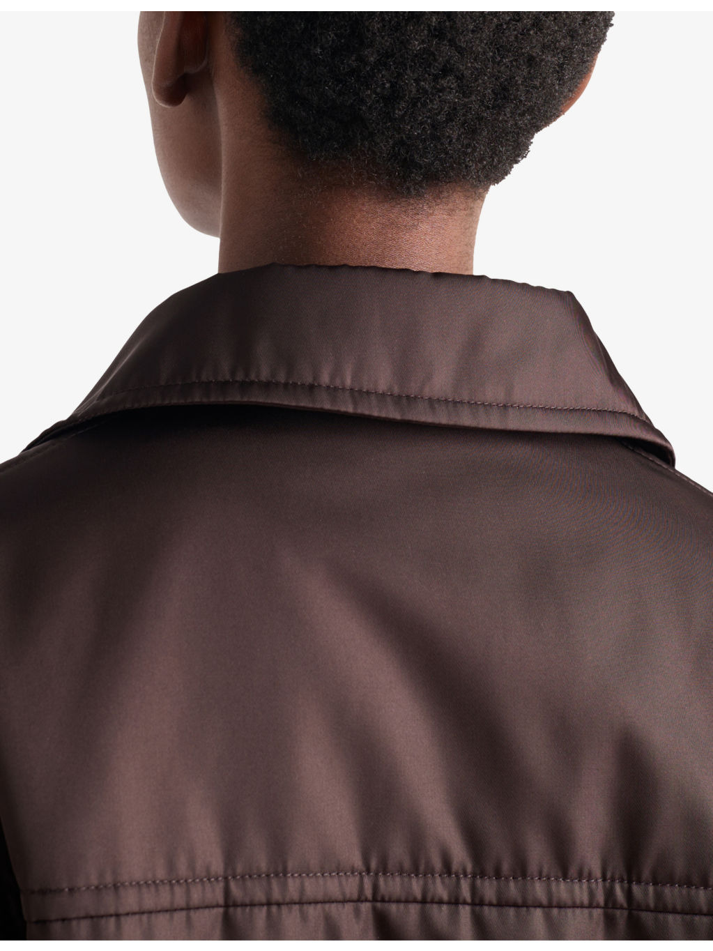 Re-Nylon Pointed-Collar Blouson Jacket - 5