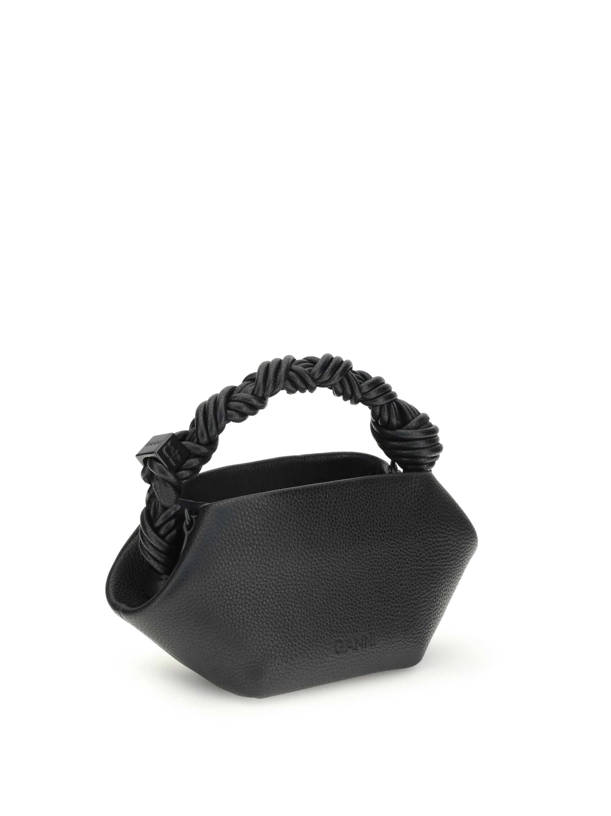 Ganni Women Ganni Bou Bag Mini Grained - 3