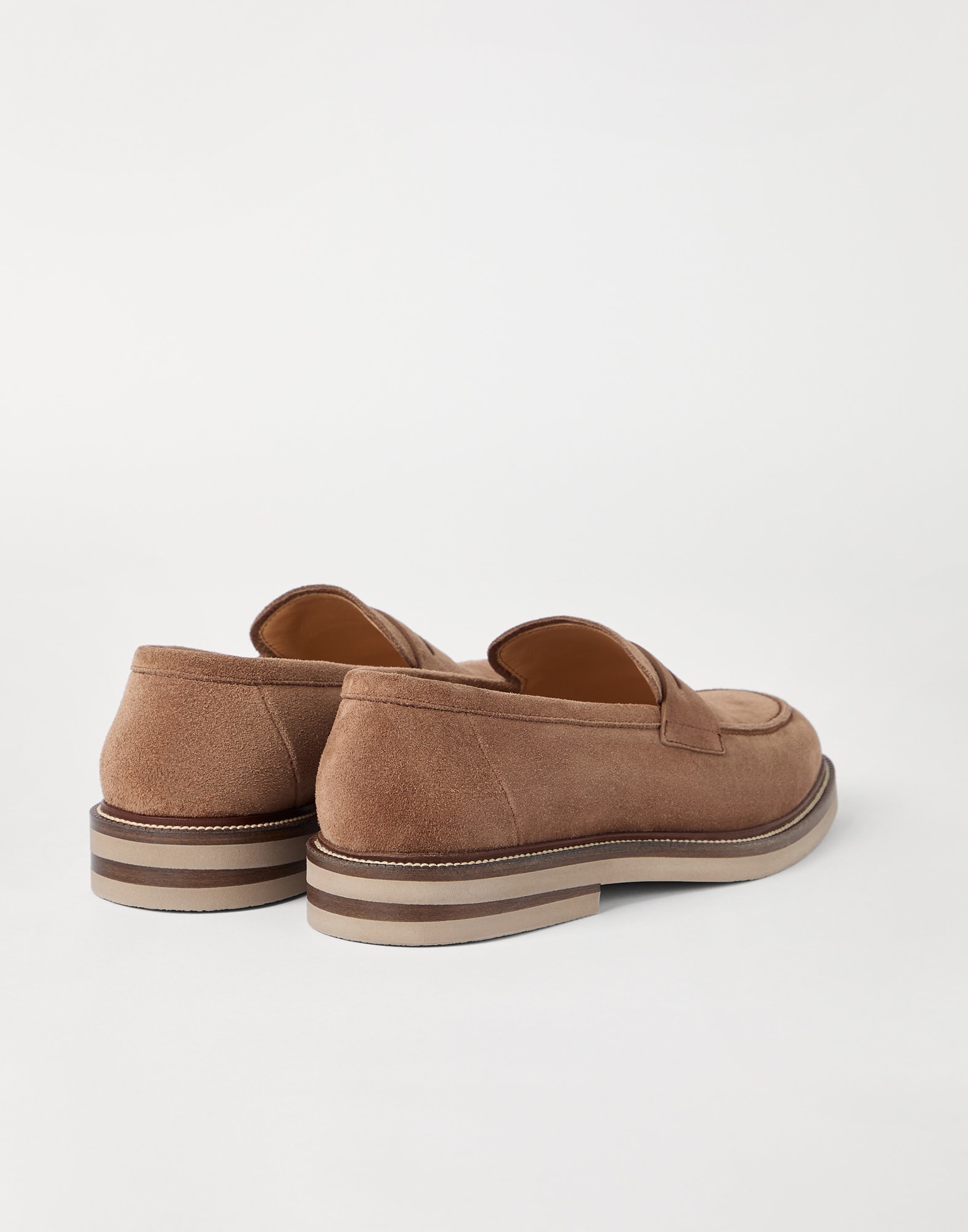 Suede penny loafers - 2