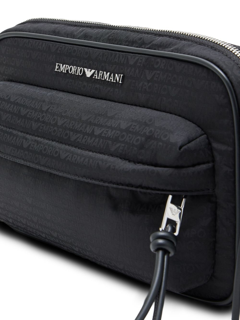 logo-plaque crossbody messenger bag - 6