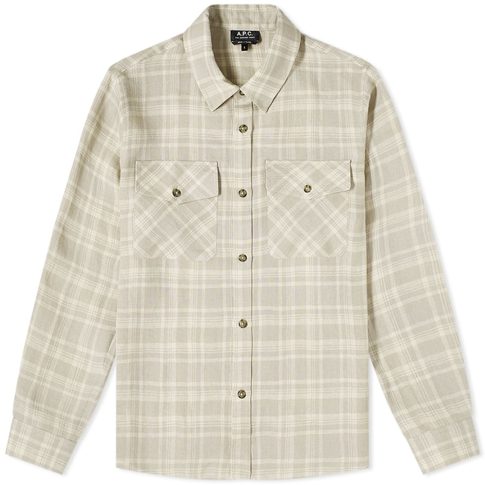 A.P.C. Conrad Check Overshirt - 1