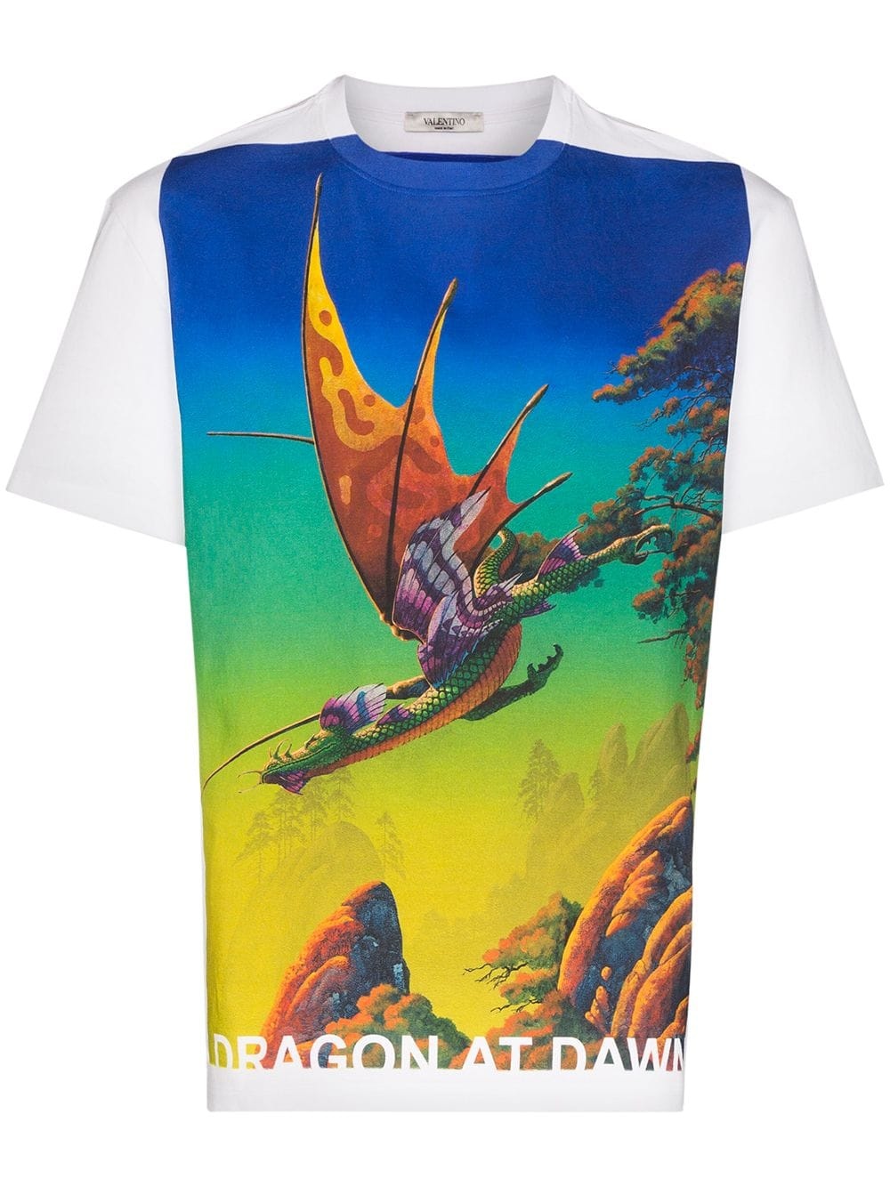 Dragon At Dawn graphic-print T-shirt  - 1