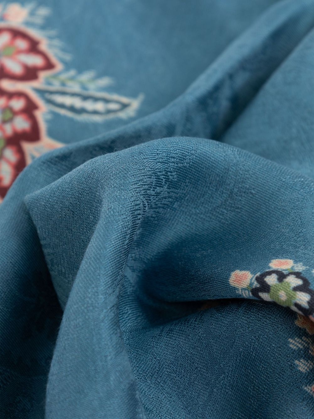 floral-print scarf - 2