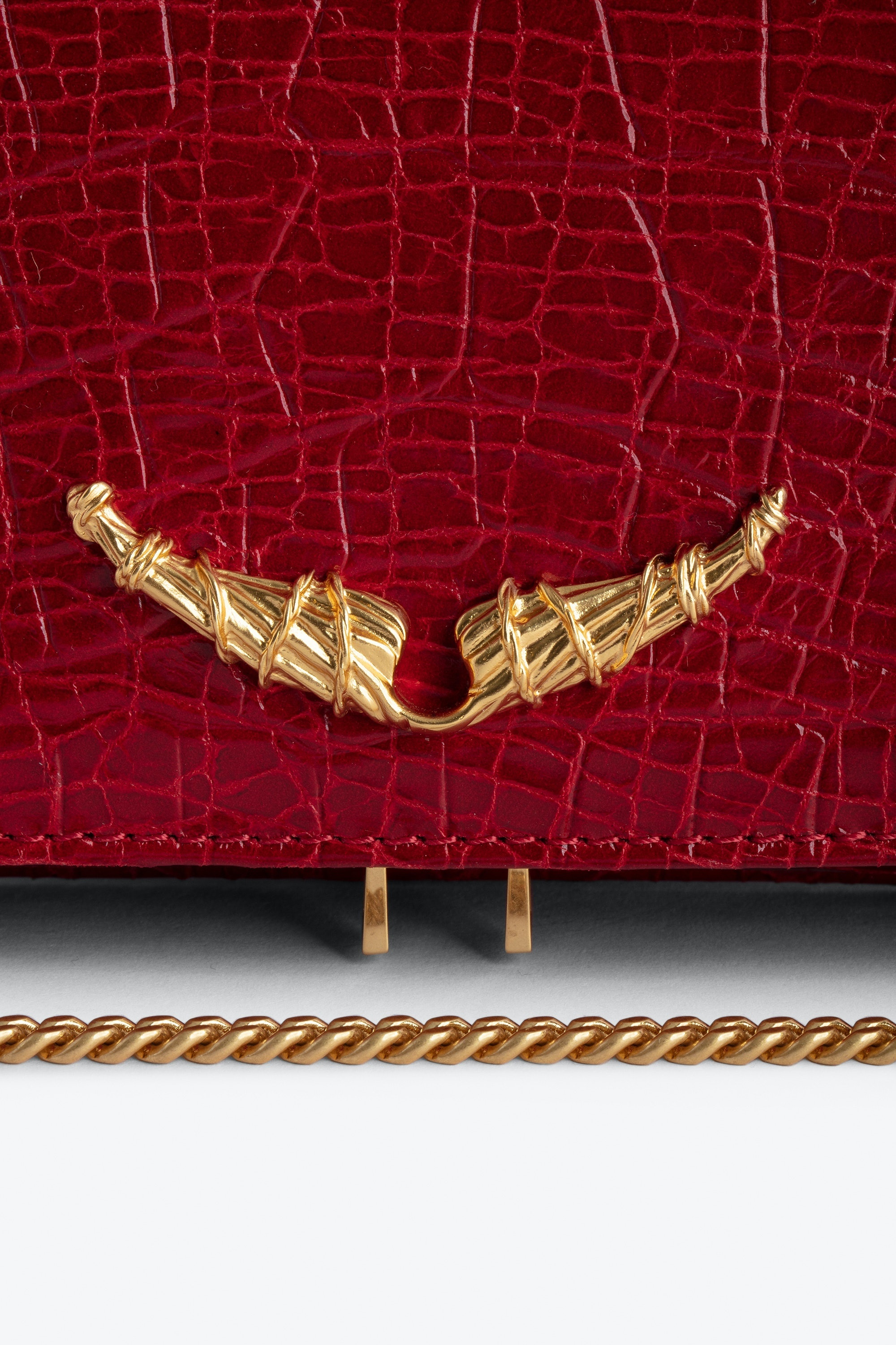 Rock Embossed Clutch - 5