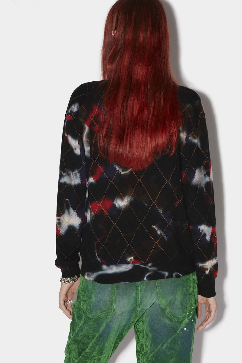 ARGYLE CARDIGAN - 2