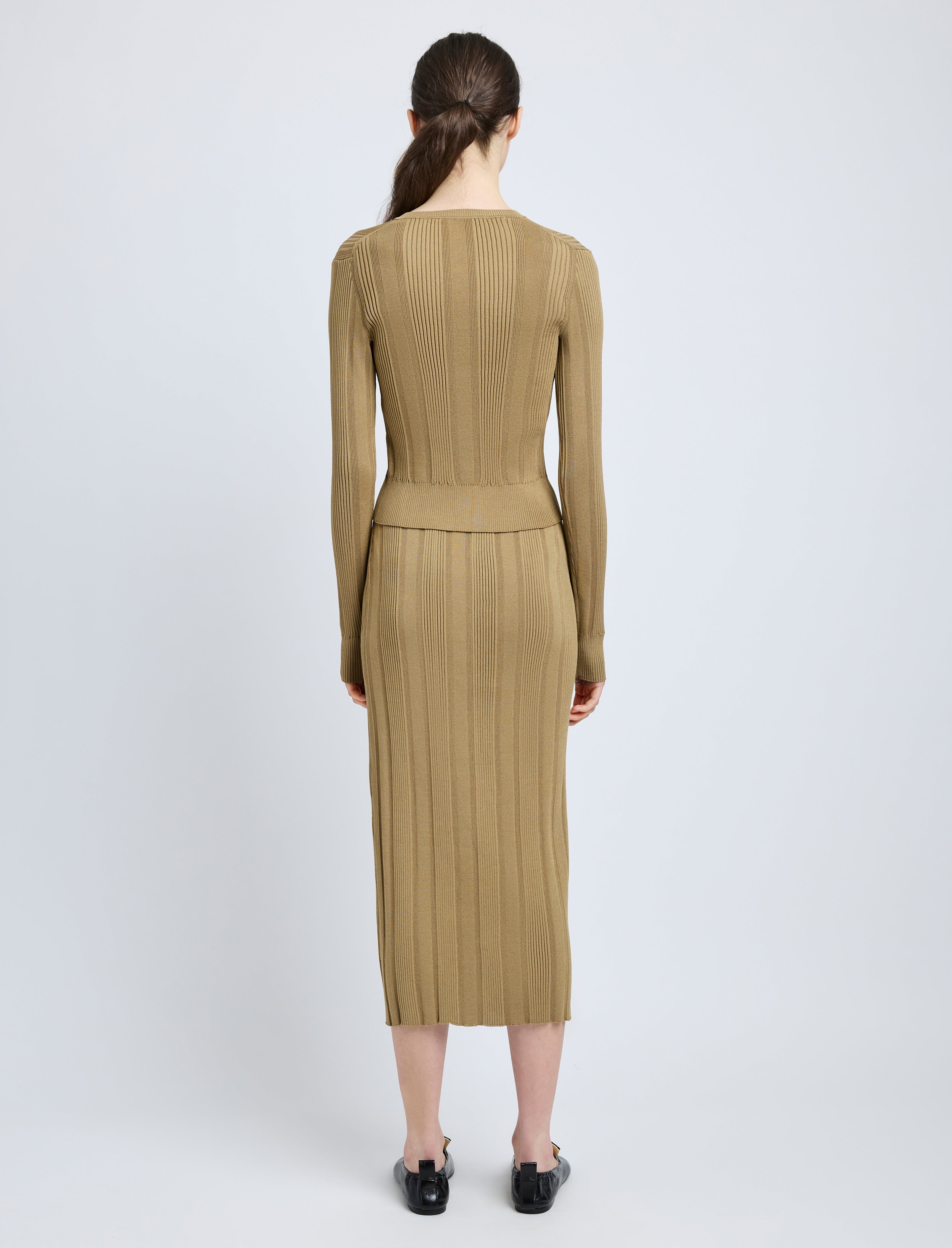 Ryanne Skirt in Column Rib - 4