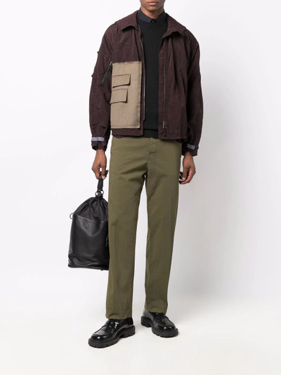 Maison Margiela patchwork bomber jacket outlook