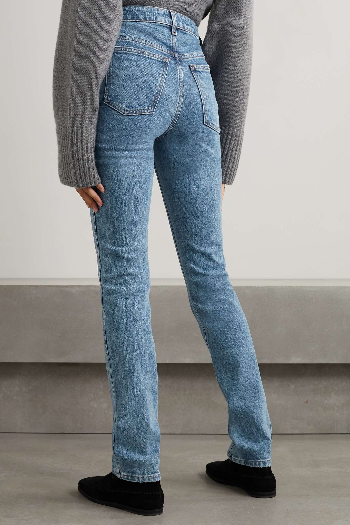 Daria high-rise slim-leg jeans - 4