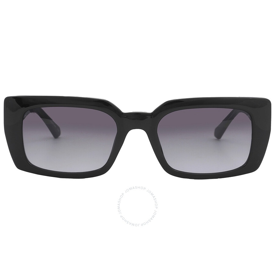 Calvin Klein - Calvin Klein Grey Gradient Rectangular Ladies Sunglasses CKJ22606S 001 53 - 1