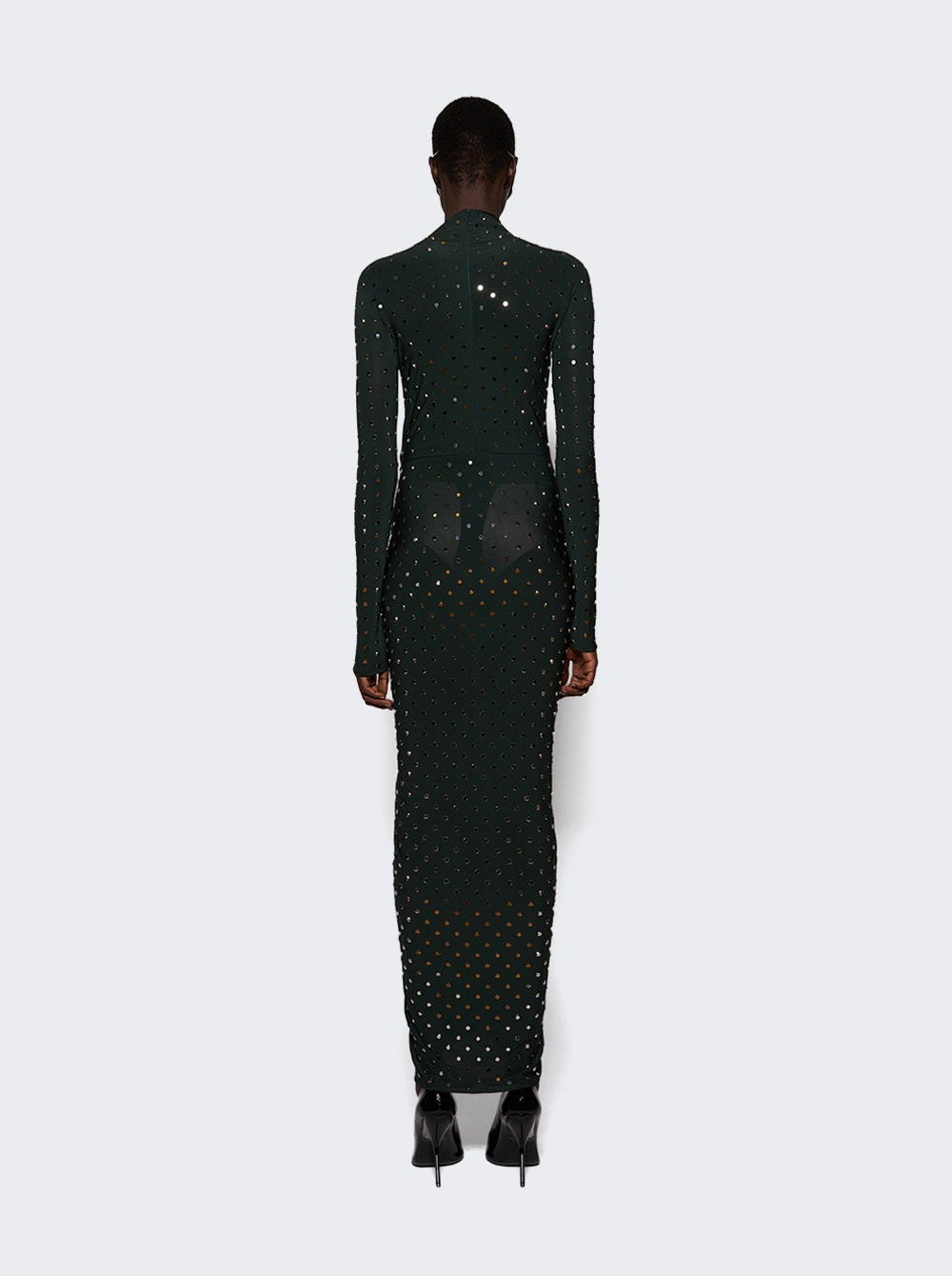Draped Dress Foret - 4