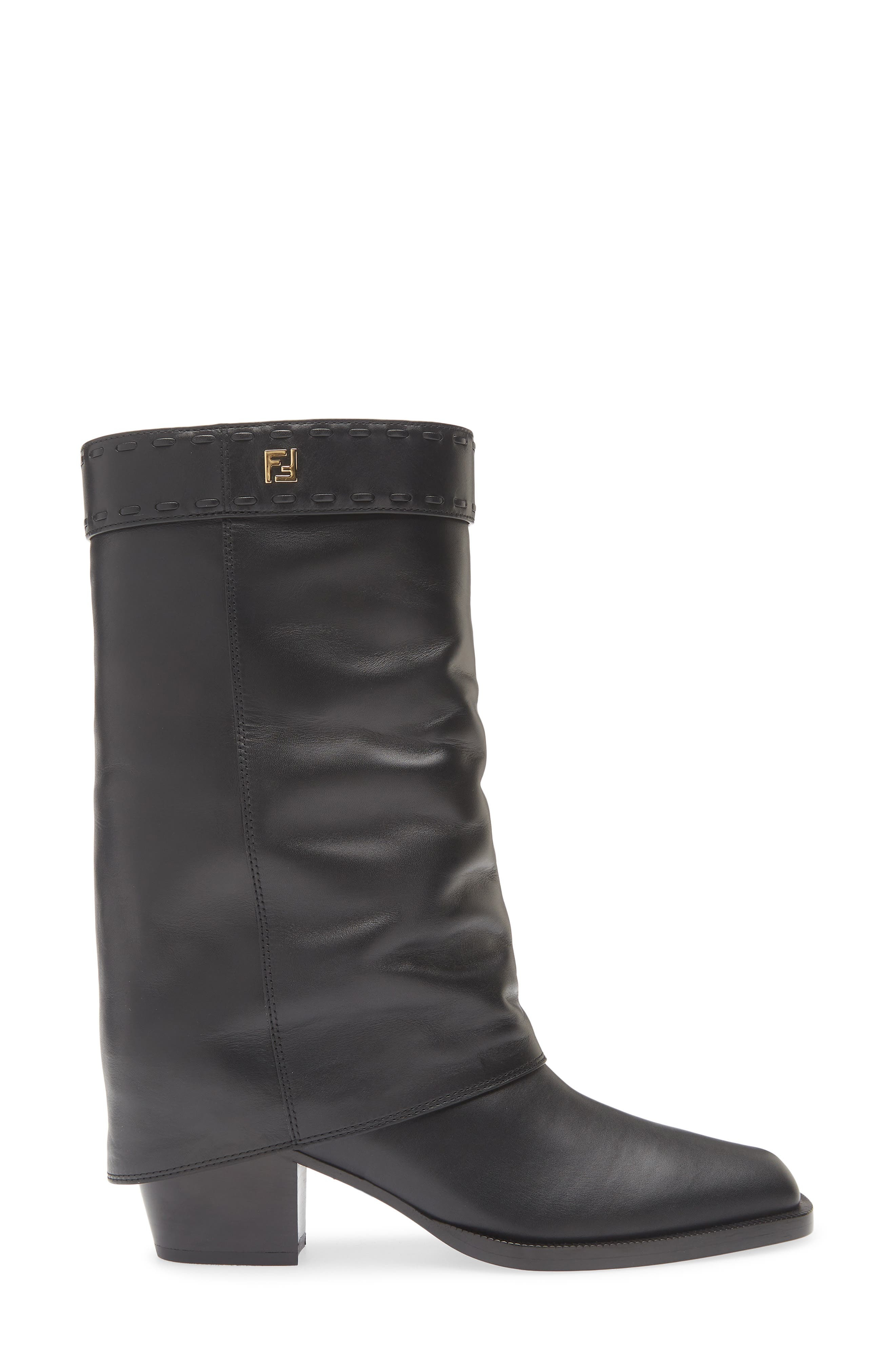 Fendi Minerva Bootie in Nero at Nordstrom - 3
