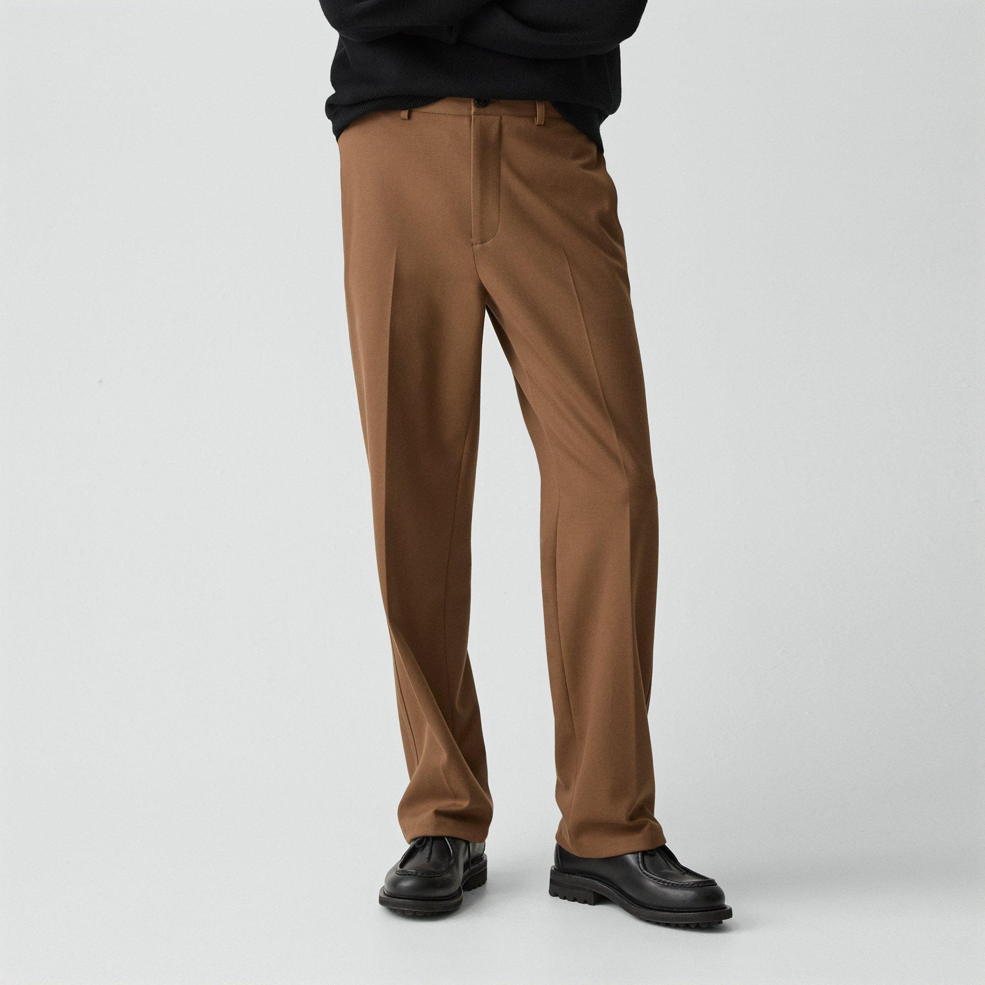 Straight Trouser in Knit Twill - 5