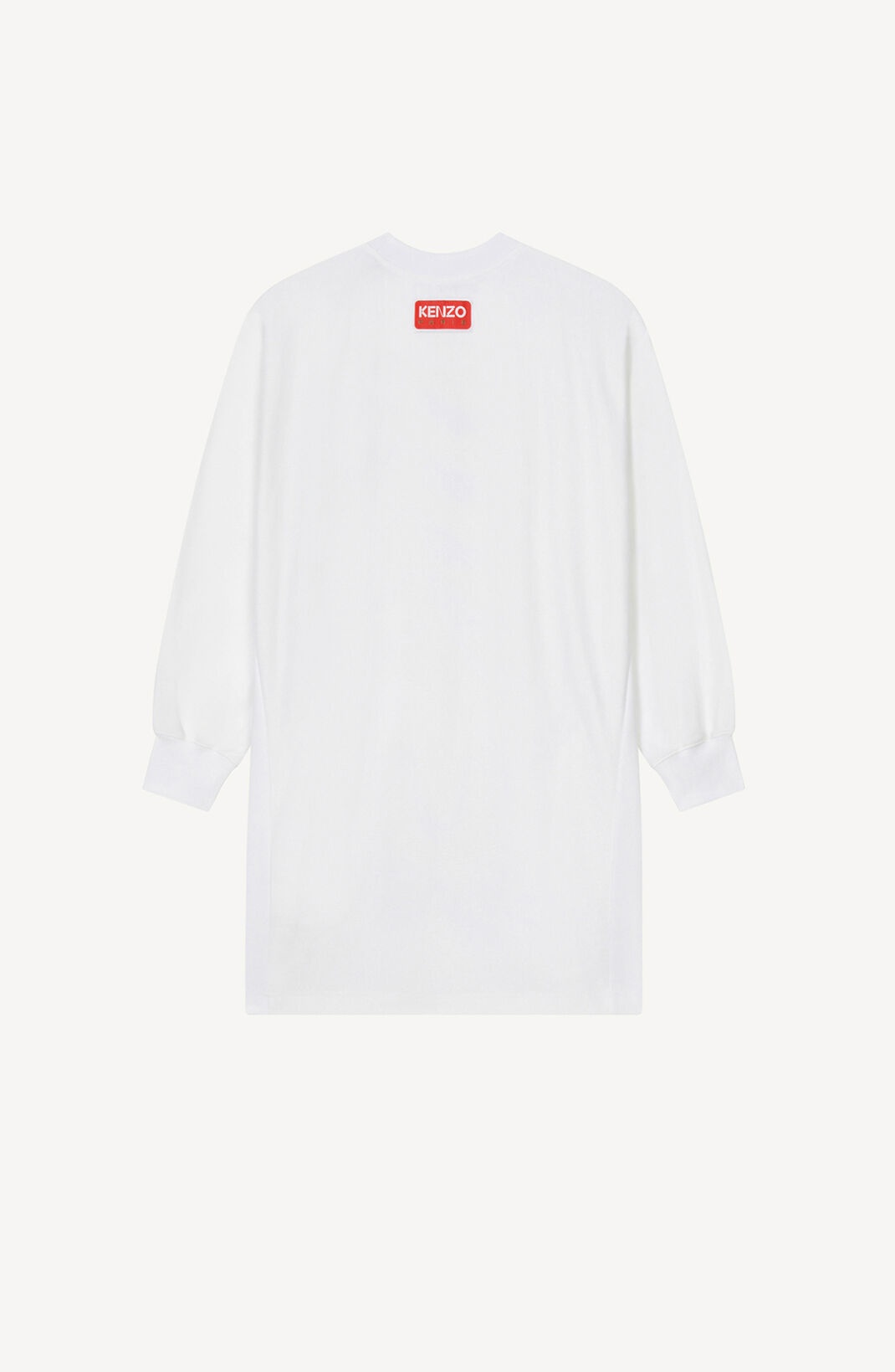 'Akae Bowing Tiger' kimono sweatshirt dress - 6
