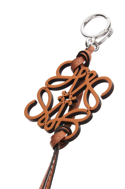 Loewe Anagram charm in calfskin outlook