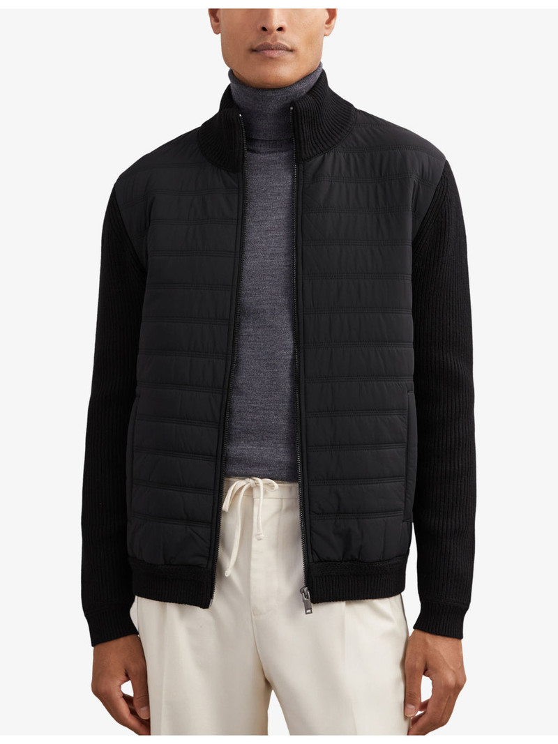 Townsend Funnel-Neck Ribbed-Neck Jacket 3