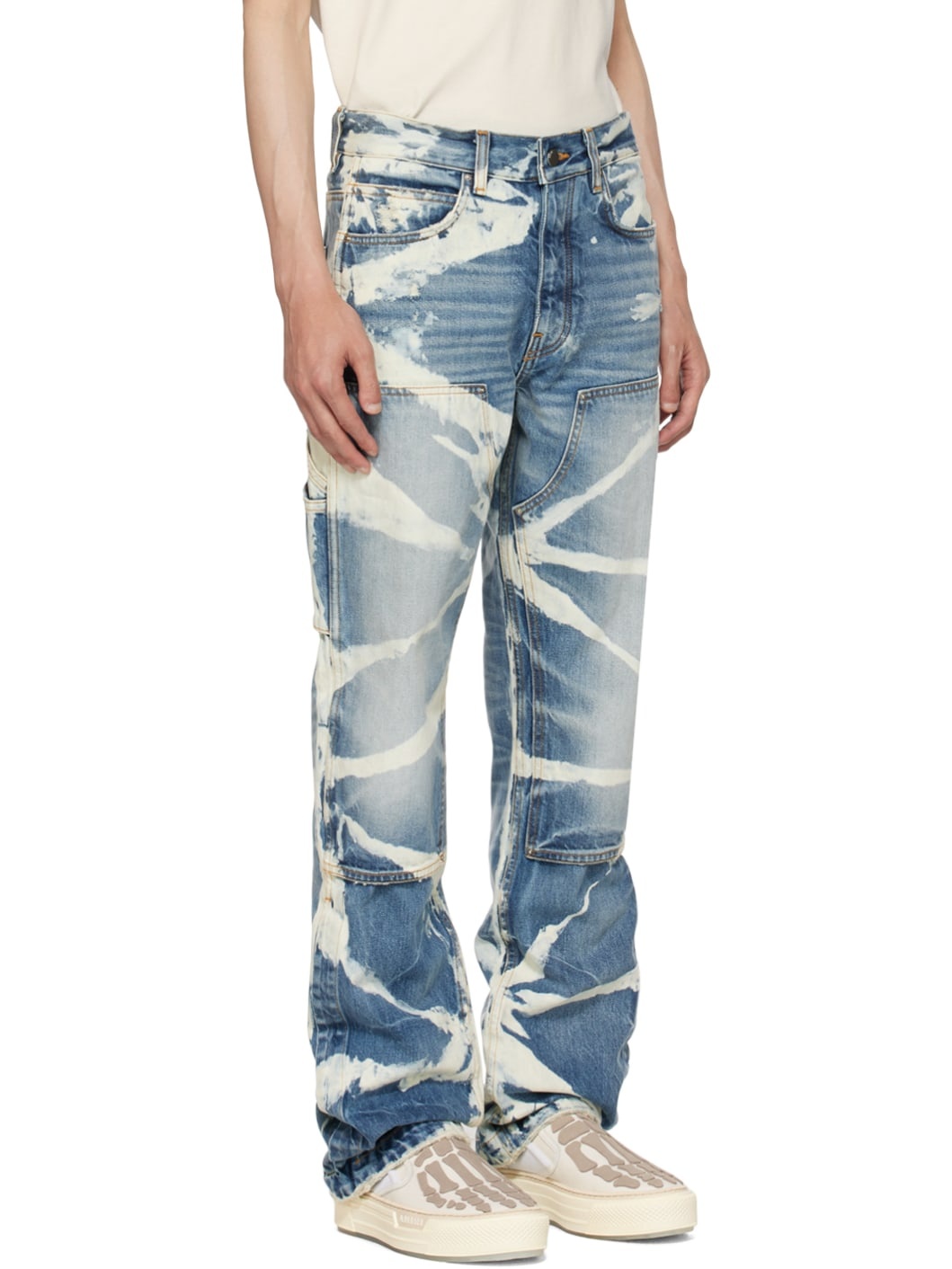 Blue Vintage Carpenter Jeans - 2