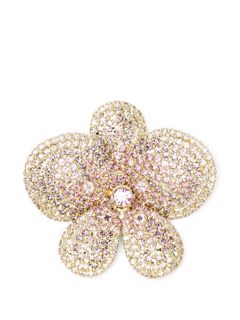 Jennifer Behr Flower Embellished Brooch 1