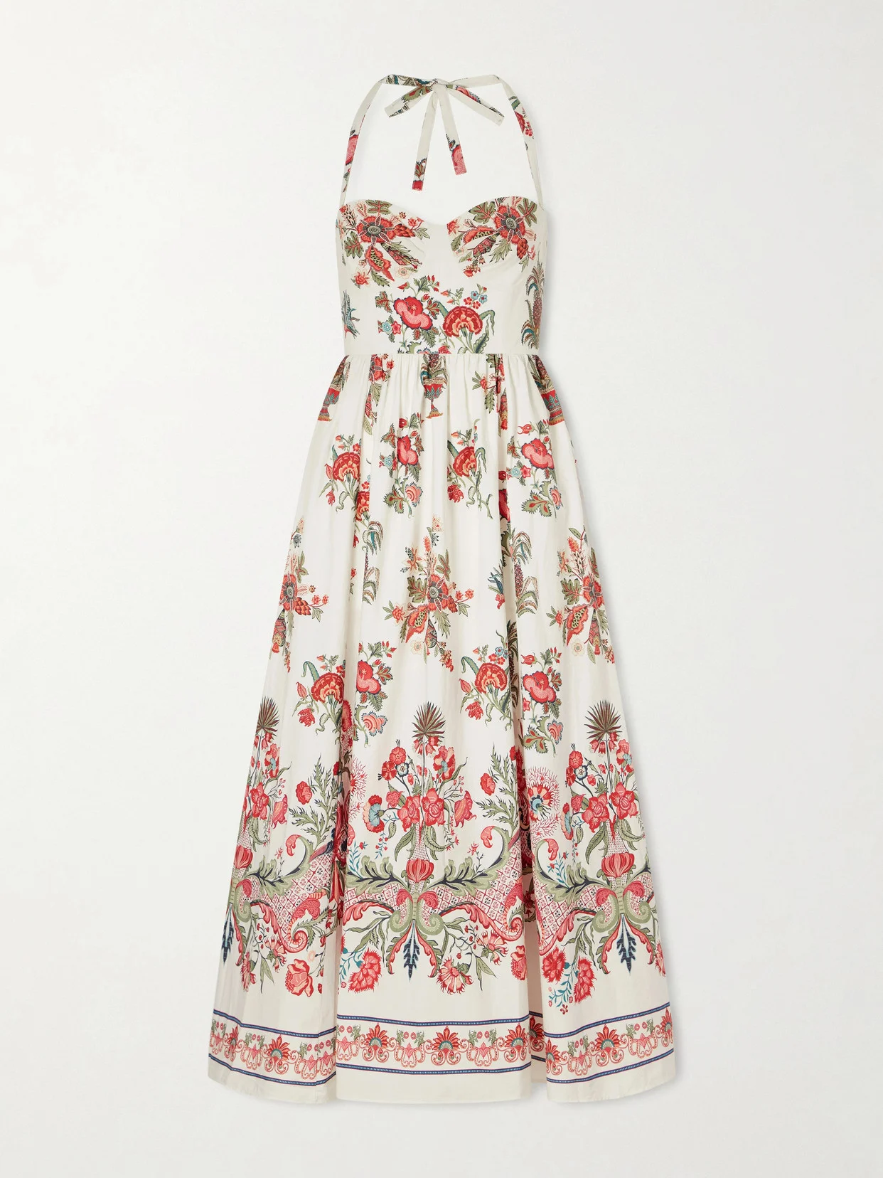 Johanna Chintz Floral-print Cotton Maxi Dress - 1