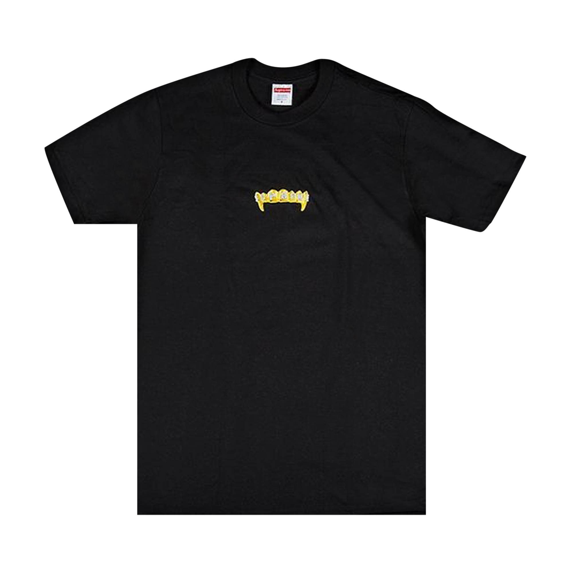 Supreme Fronts Tee 'Black' - 1