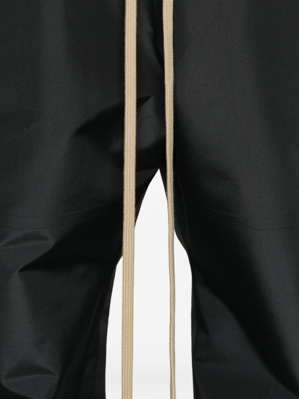 drawstring-cuff trousers - 5