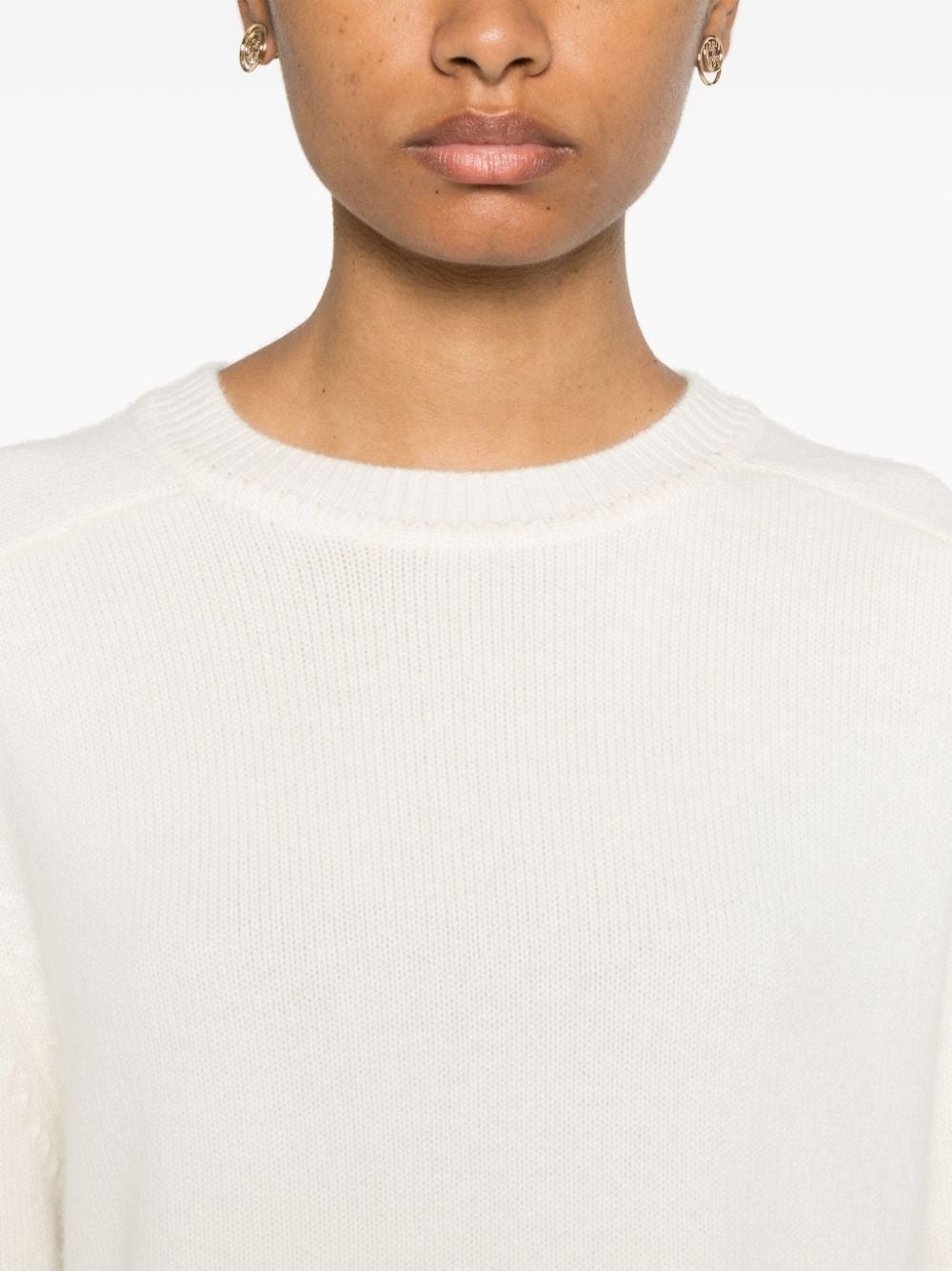 fine-knit cashmere jumper - 5