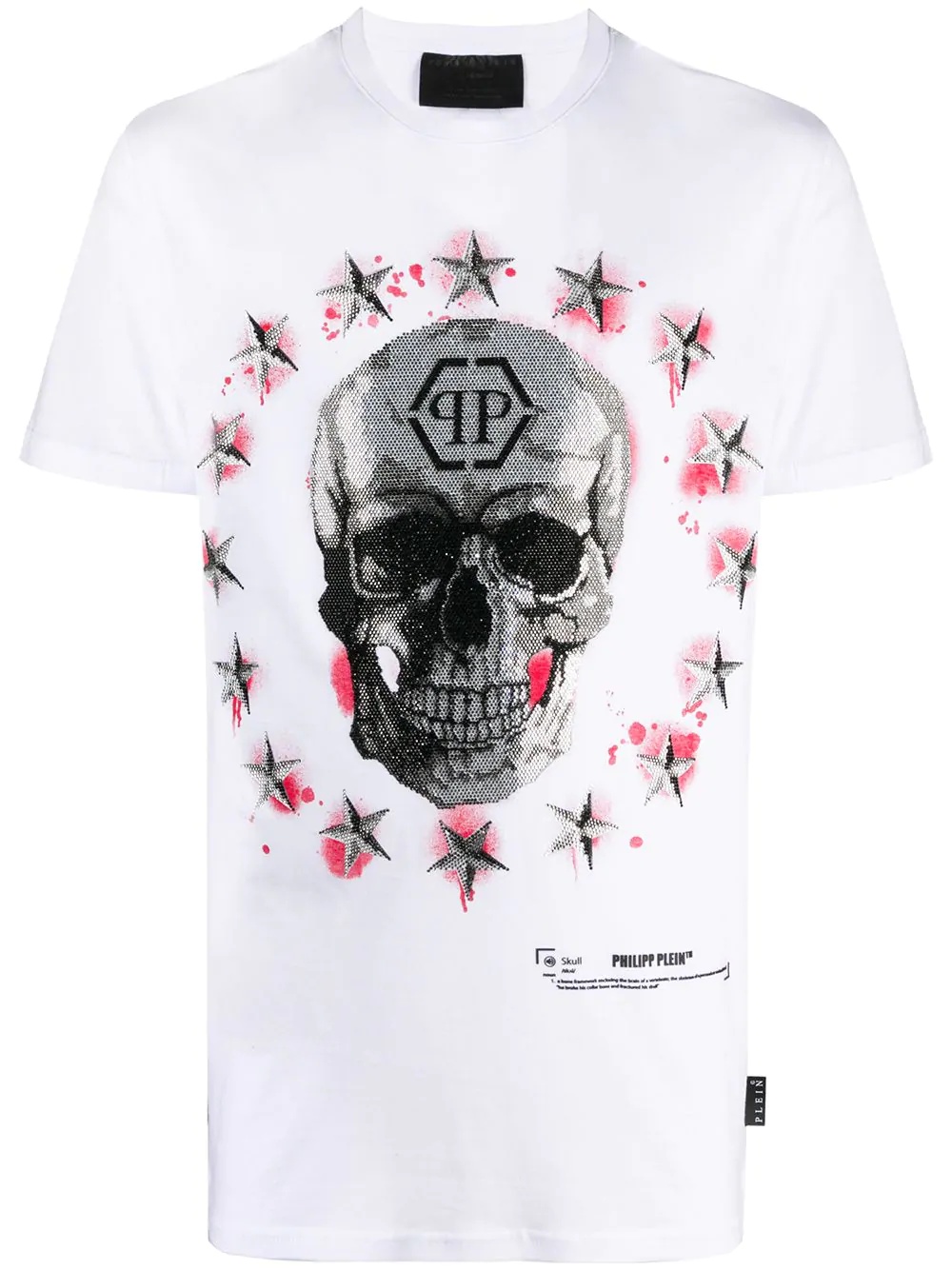 Skull logo print T-shirt - 1