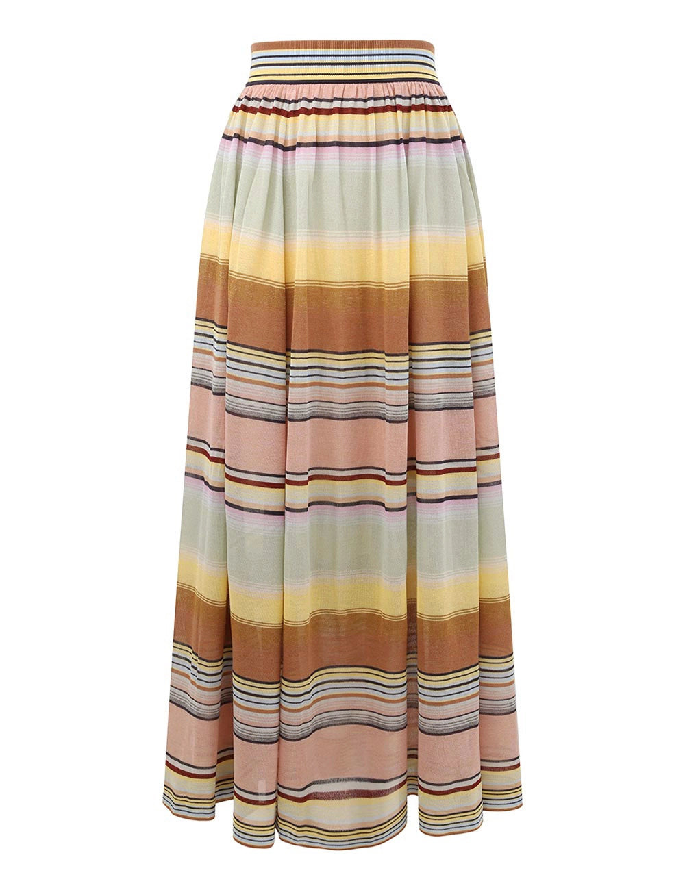 Coco Stripe Circle Skirt - 1