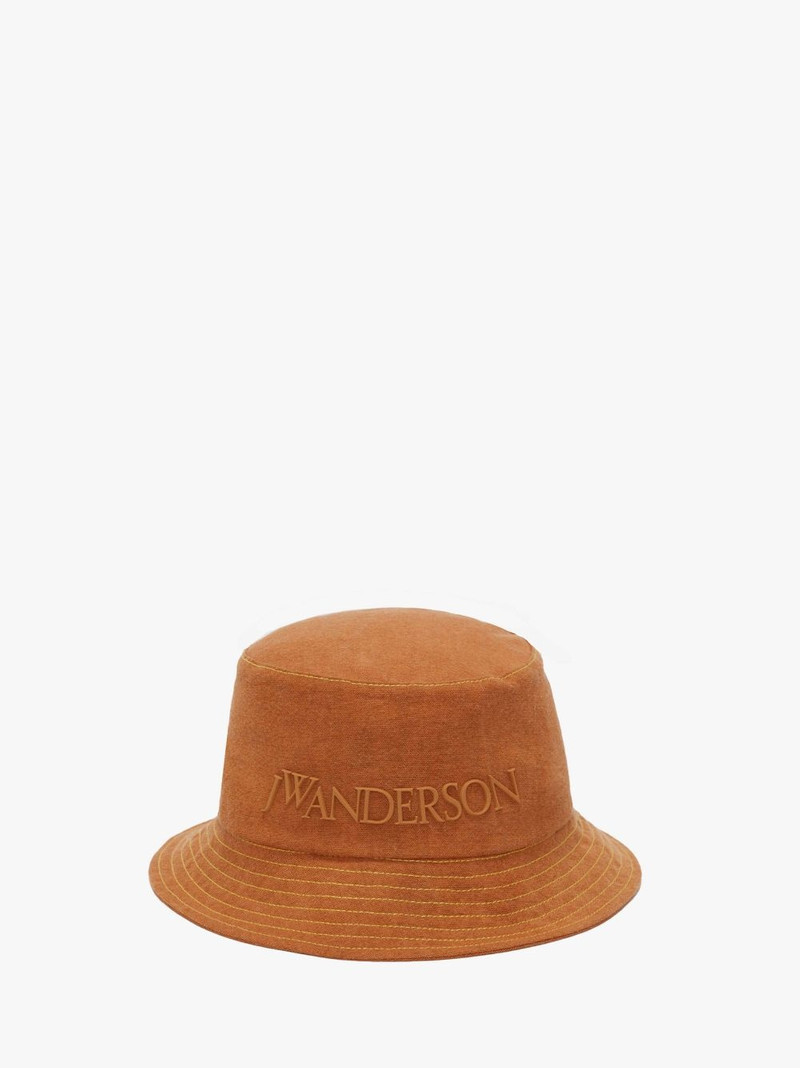 CANVAS BUCKET HAT WITH LOGO 1