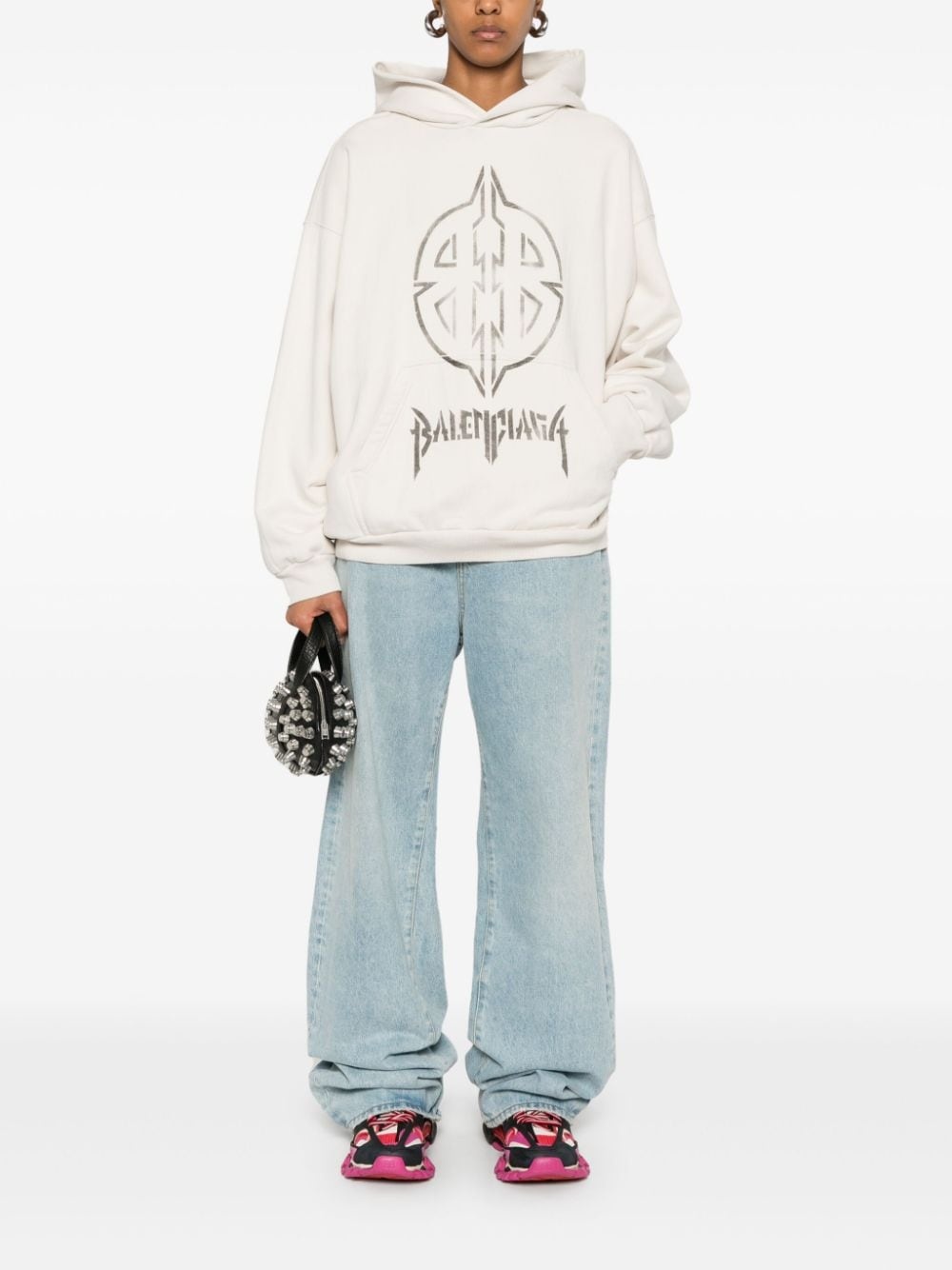 Metal BB stencil hoodie - 3