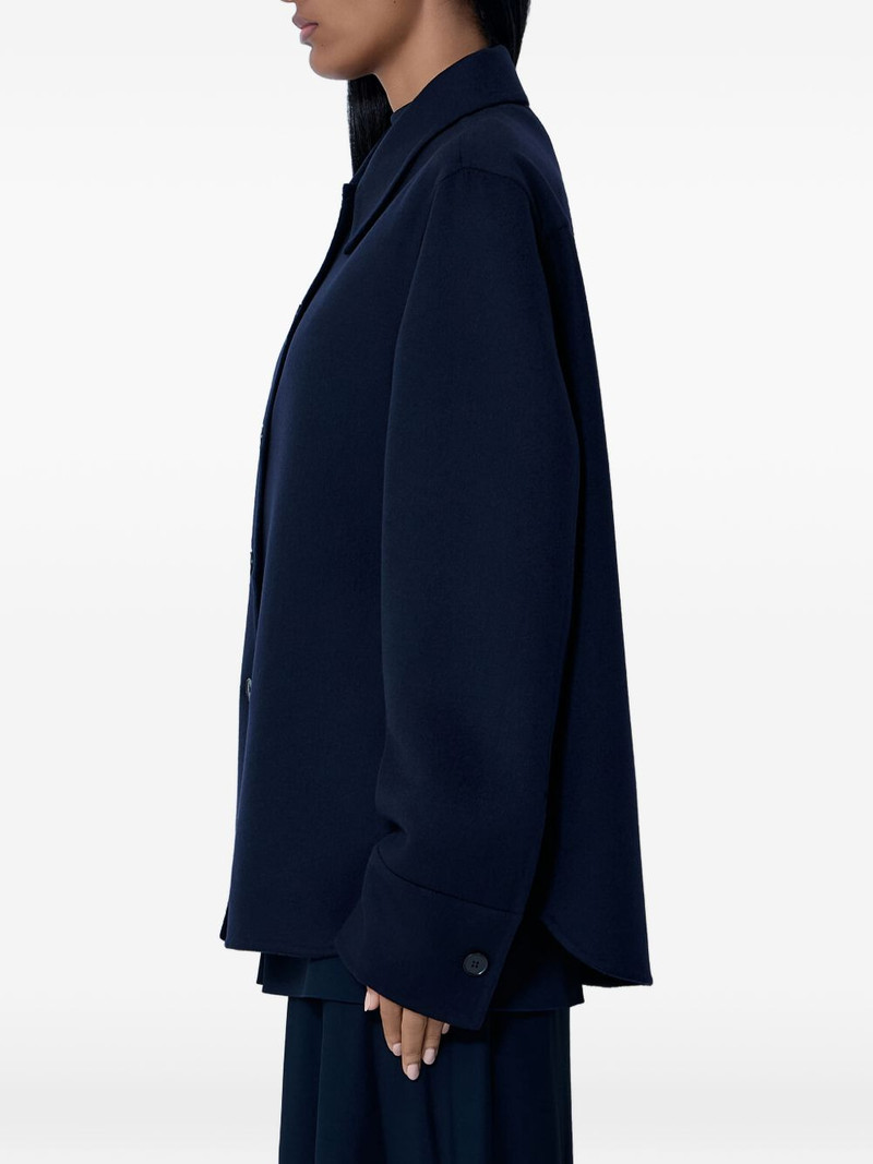 Jil Sander single-breasted coat outlook