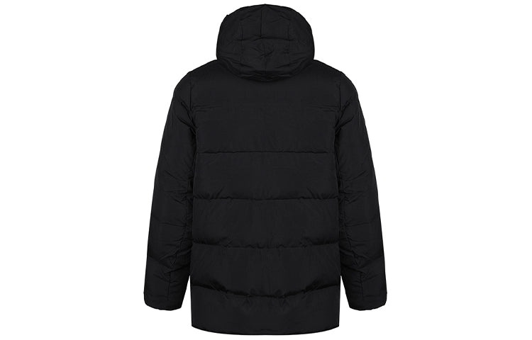 Air Jordan Casual Sports hooded Stay Warm Down Jacket Black CK6662-010 - 2