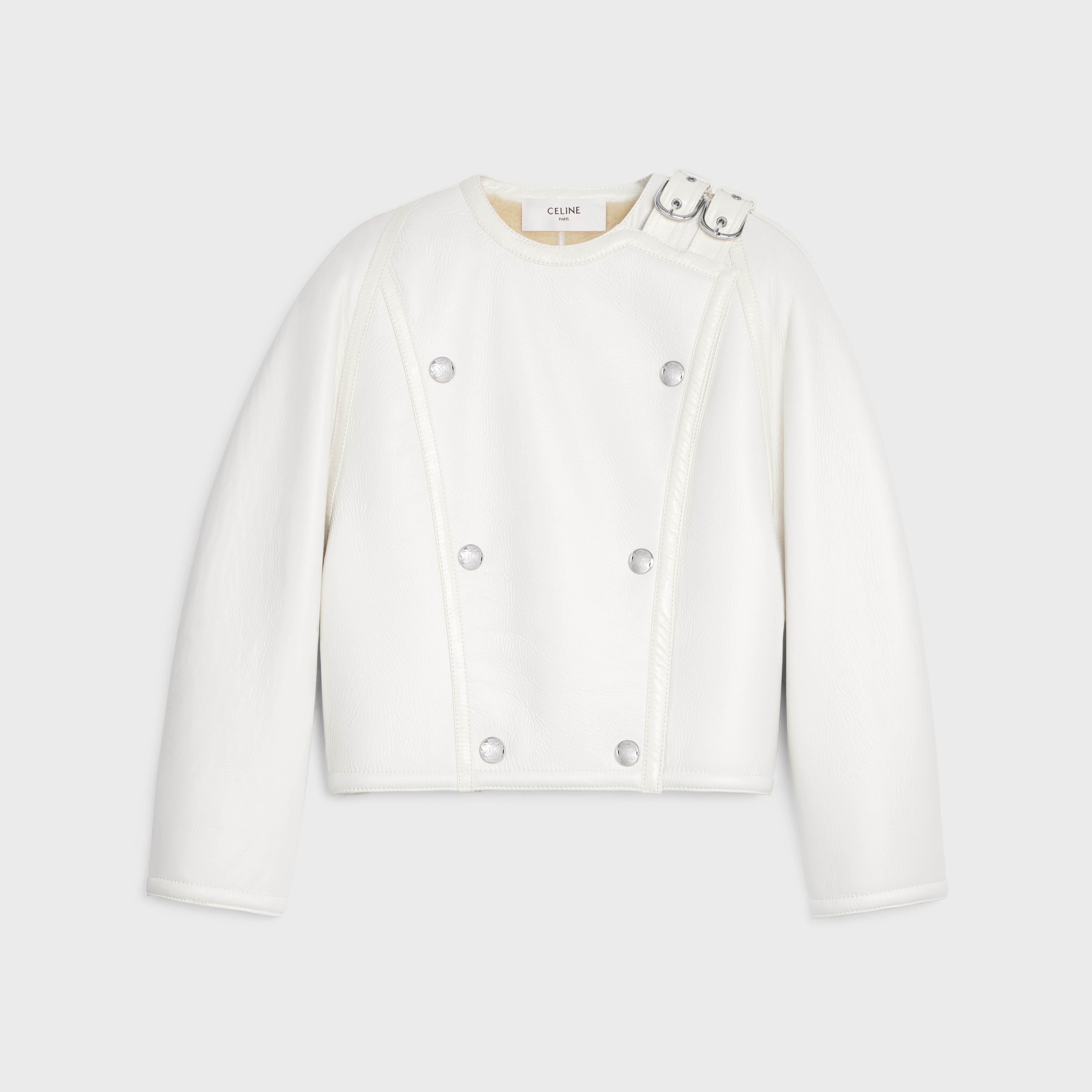 Bomber jacket in soft Lambskin - 1