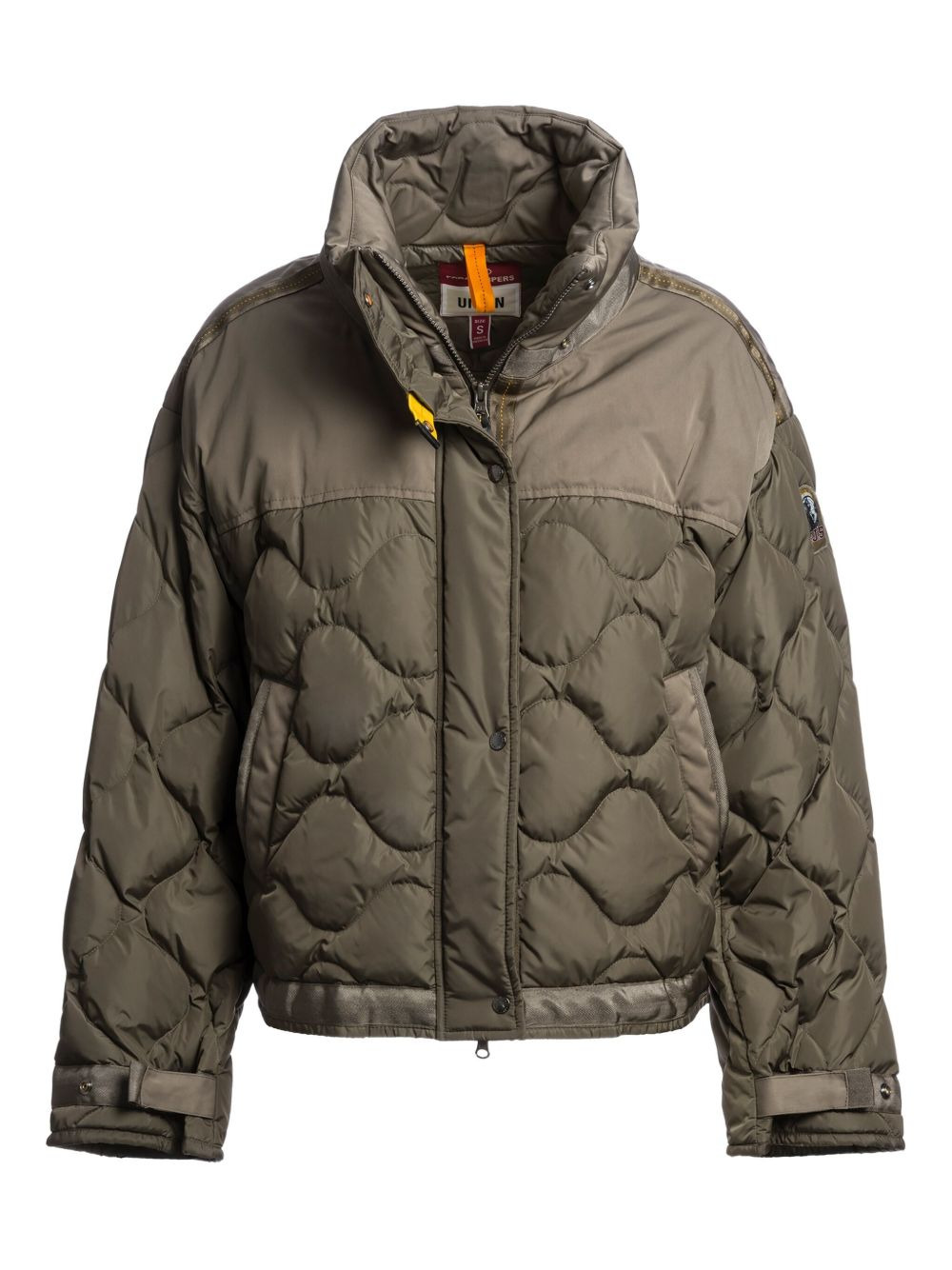 quilted cropped jacket - 3