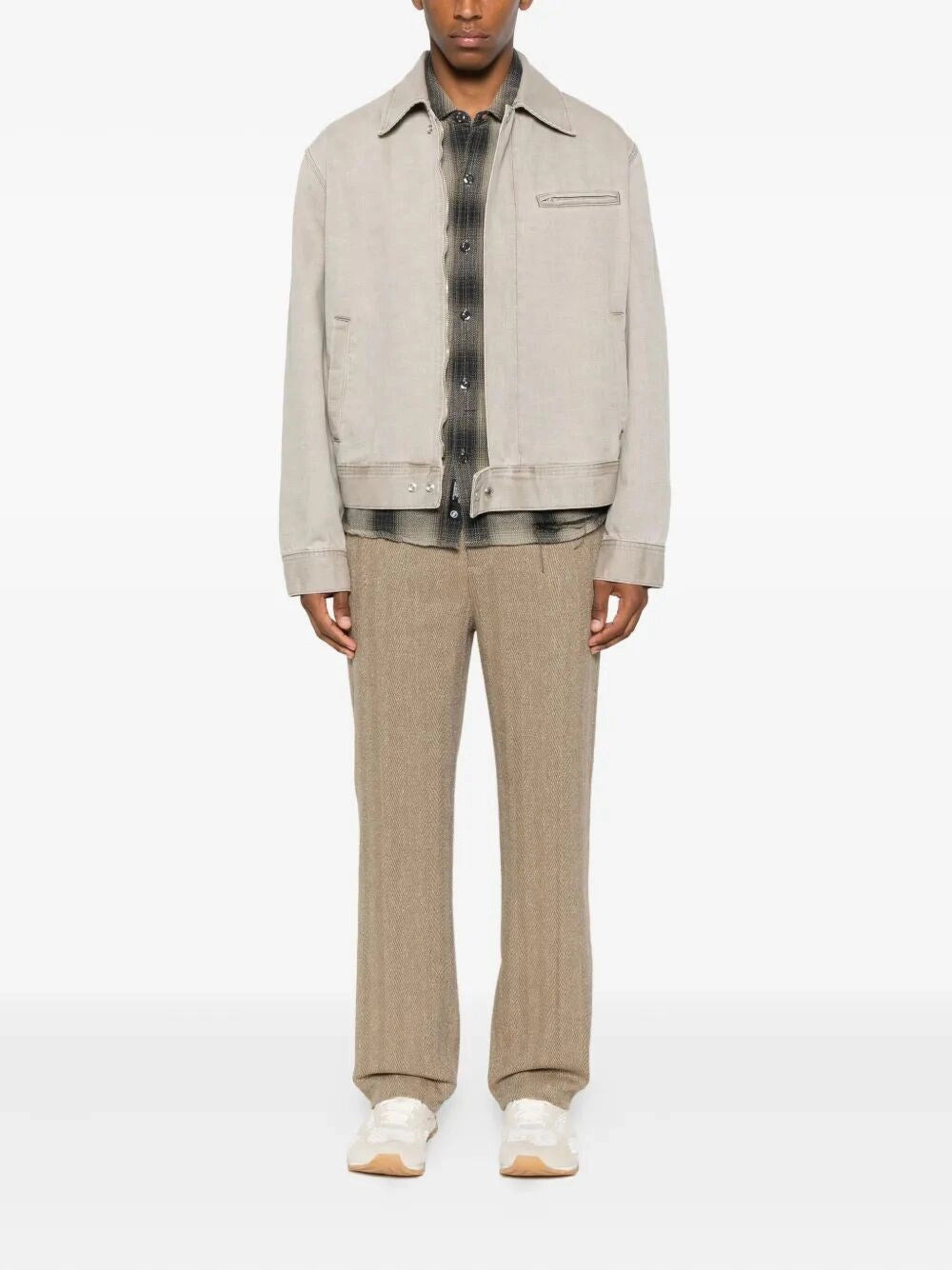 Golden Goose Men `Journey` Relax Straight Tailored Pants - 2