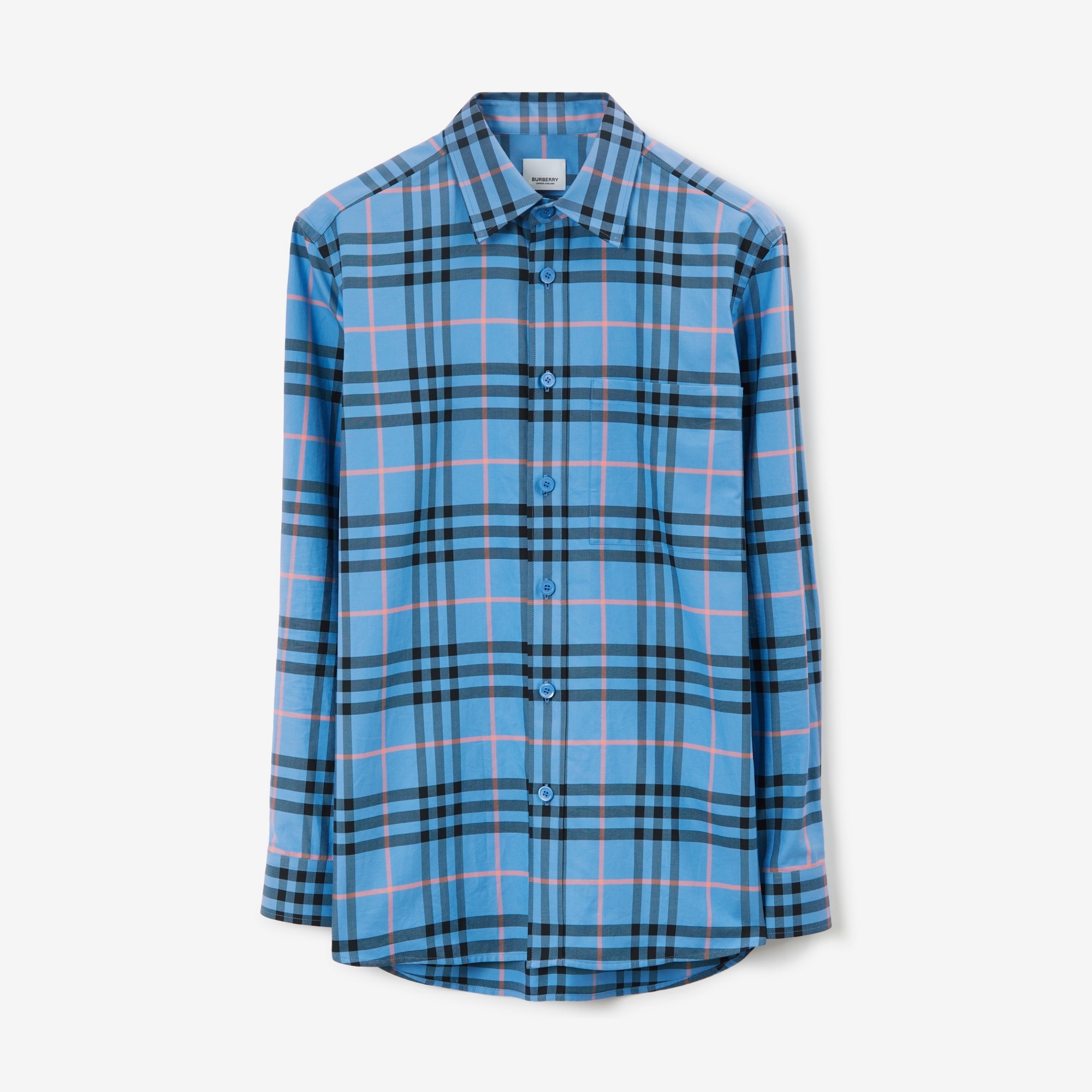 Burberry Check Cotton Shirt | REVERSIBLE