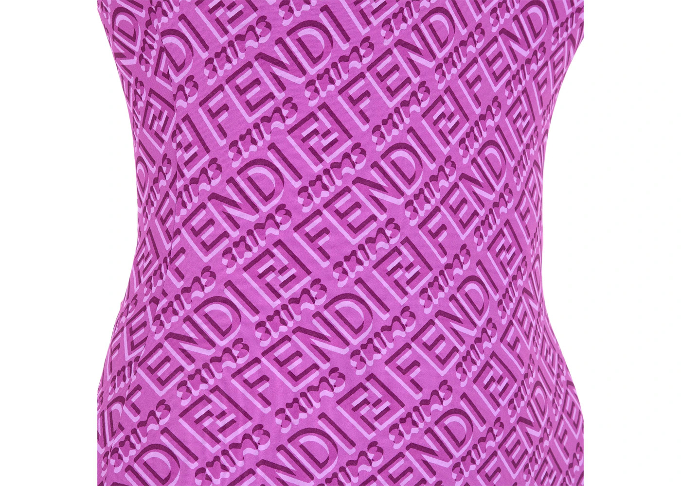 Fendi x SKIMS Sleeveless Mid Thigh Bodysuit Colorado - 3