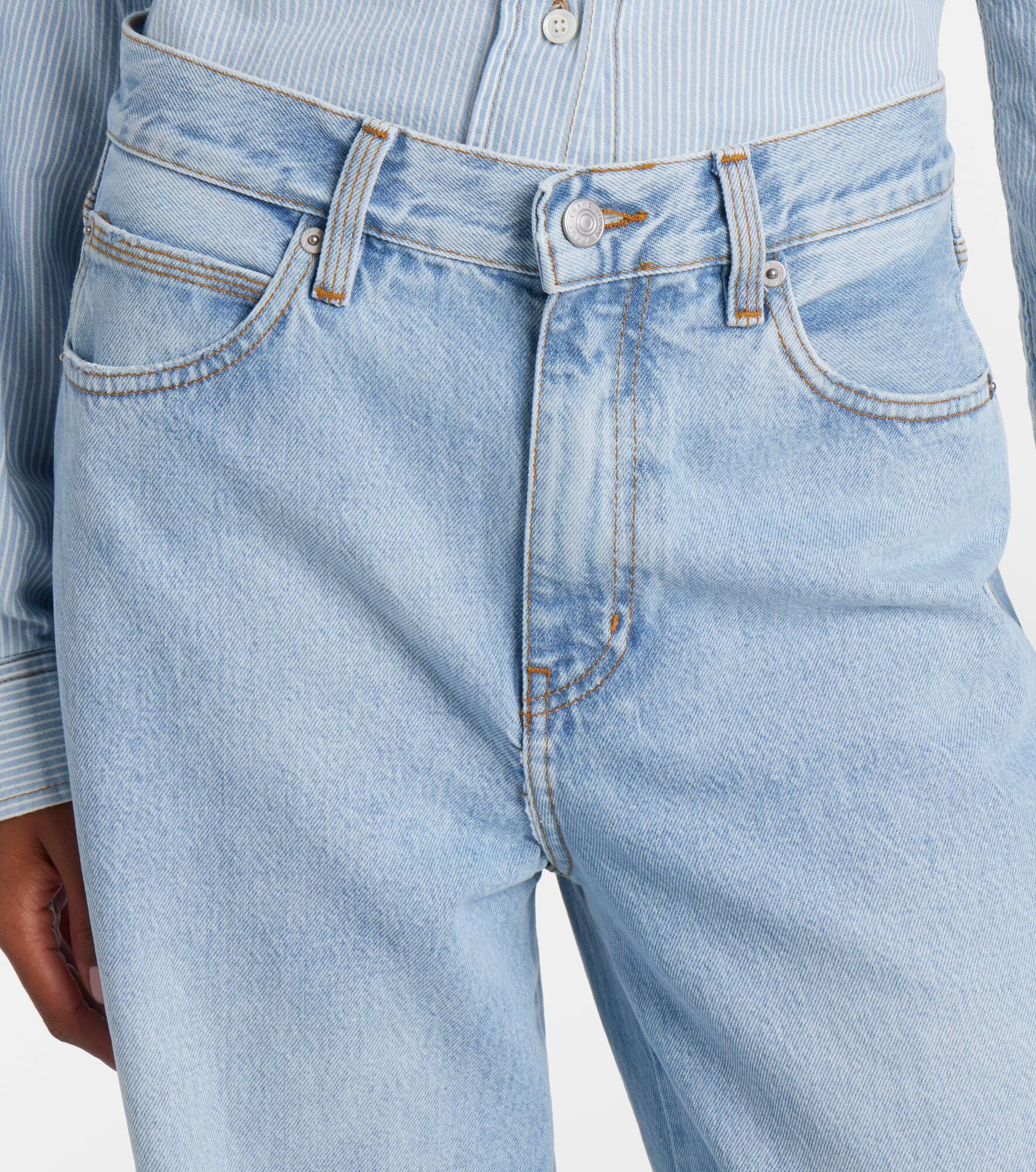 The Cuffed Wide high-rise wide-leg jeans - 4