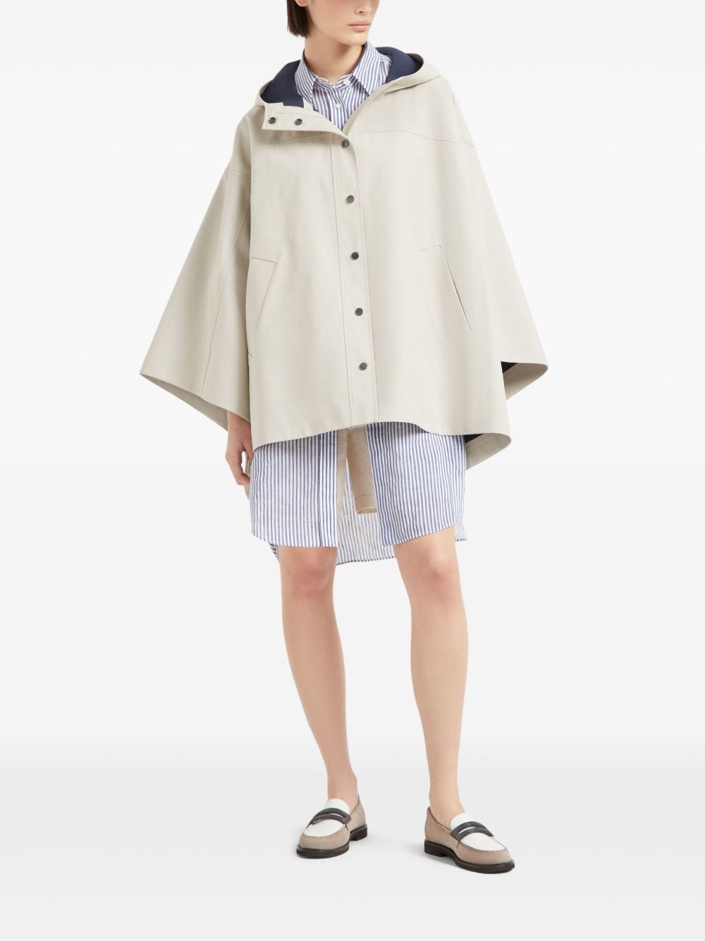 cape-sleeves jacket - 2